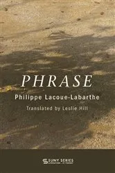 Book cover of Phrase by Philippe Lacoue-Labarthe