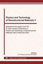 Book cover of Physics and Technology of Nanostructured Materials V by Nikolay G. Galkin