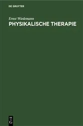 Book cover of Physikalische Therapie by Ernst Wiedemann