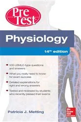 Book cover of Physiology PreTest Self-Assessment and Review 14/E (14th ed.) by Patricia Metting