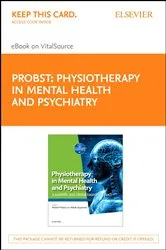 Book cover of Physiotherapy in Mental Health and Psychiatry by Probst PT, PhD, Michel