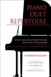 Book cover of Piano Duet Repertoire by Cameron McGraw