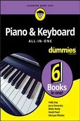 Book cover of Piano & Keyboard All-in-One For Dummies (2nd ed.) by Holly Day