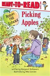 Book cover of Picking Apples by Margaret McNamara