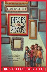 Book cover of Pieces and Players by Blue Balliett