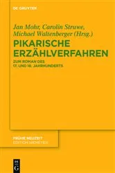 Book cover of Pikarische Erzählverfahren by Jan Mohr