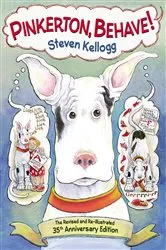 Book cover of Pinkerton, Behave! by Steven Kellogg