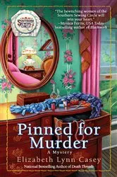 Book cover of Pinned for Murder by Elizabeth Lynn Casey