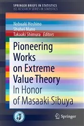 Book cover of Pioneering Works on Extreme Value Theory by Nobuaki Hoshino