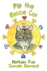 Book cover of Pip the Rescue Cat by Nathan Fox