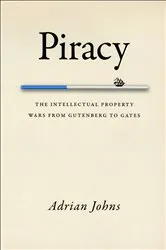 Book cover of Piracy by Adrian Johns