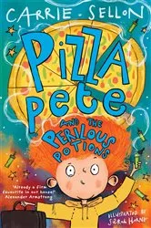 Book cover of Pizza Pete and the Perilous Potions by Carrie Sellon