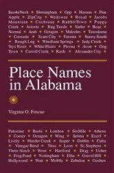 Book cover of Place Names in Alabama by Virginia O. Foscue