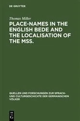 Book cover of Place-names in the English Bede and the localisation of the mss. by Thomas Miller
