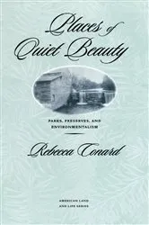 Book cover of Places of Quiet Beauty by Rebecca Conard