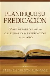 Book cover of Planifique su predicación by Stephen Nelson Rummage