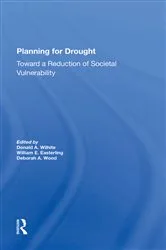 Book cover of Planning For Drought by Donald Wilhite