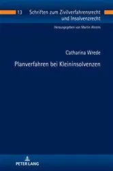 Book cover of Planverfahren bei Kleininsolvenzen by Unknown
