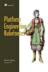Book cover of Platform Engineering on Kubernetes by Mauricio Salatino