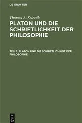 Book cover of Platon und die Schriftlichkeit der Philosophie by Thomas A. Szlezák