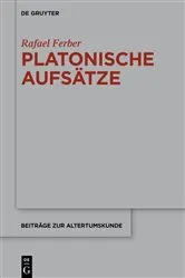 Book cover of Platonische Aufsätze by Rafael Ferber