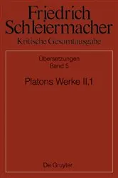 Book cover of Platons Werke II,1, Berlin 1805. 1818 by Lutz Käppel
