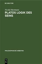 Book cover of Platos Logik des Seins by Unknown