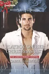 Book cover of Playboy on Her Christmas List by Unknown