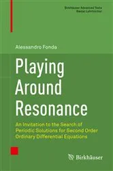 Book cover of Playing Around Resonance by Alessandro Fonda