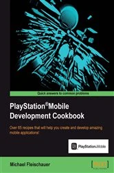 Book cover of PlayStation®Mobile Development Cookbook by Michael Fleischauer