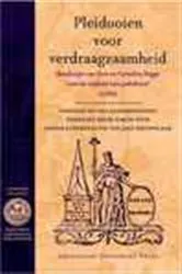 Book cover of Pleidooien voor verdraagzaamheid by Simon Vuyk
