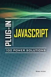 Book cover of Plug-In JavaScript 100 Power Solutions by Robin Nixon