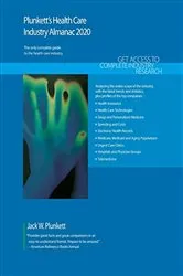 Book cover of Plunkett's Health Care Industry Almanac 2020 by Jack W. Plunkett