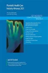 Book cover of Plunkett's Health Care Industry Almanac 2021 by Unknown