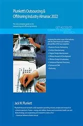 Book cover of Plunkett's Outsourcing & Offshoring Industry Almanac 2022 by Jack W. Plunkett