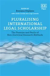 Book cover of Pluralising International Legal Scholarship by Rossana Deplano