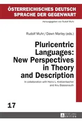 Book cover of Pluricentric Languages: New Perspectives in Theory and Description by Rudolf Muhr