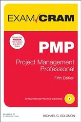 Book cover of PMP Exam Cram (5th ed.) by Michael R. Solomon