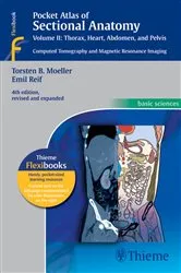 Book cover of Pocket Atlas of Sectional Anatomy, Volume II: Thorax, Heart, Abdomen, and Pelvis (4th ed.) by Torsten Bert Moeller