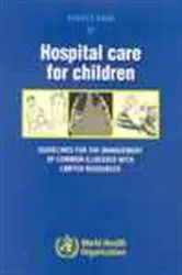 Book cover of Pocket book of hospital care for children by World Health Organization