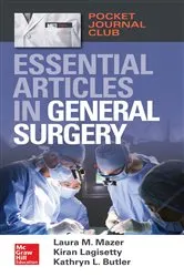 Book cover of Pocket Journal Club: Essential Articles in General Surgery by Laura M. Mazer