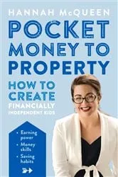 Book cover of Pocket Money to Property by Hannah McQueen
