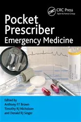 Book cover of Pocket Prescriber Emergency Medicine by Anthony Brown