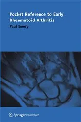 Book cover of Pocket Reference to Early Rheumatoid Arthritis by Paul Emery