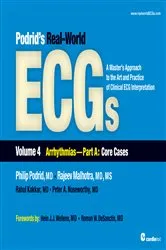 Book cover of Podrid's Real-World ECGs: Volume 4A, Arrhythmias [Core Cases] by Philip Podrid