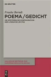 Book cover of Poema / Gedicht by Frauke Berndt