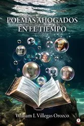 Book cover of Poemas ahogados en el tiempo by William L. Villegas Orozco
