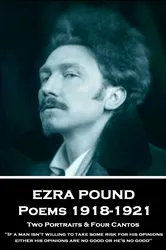Book cover of Poems 1918-1921 by Ezra Pound