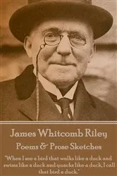Book cover of Poems & Prose Sketches by James Whitcomb Riley