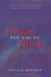Book cover of Poems to Make You Think by Douglas Anderson